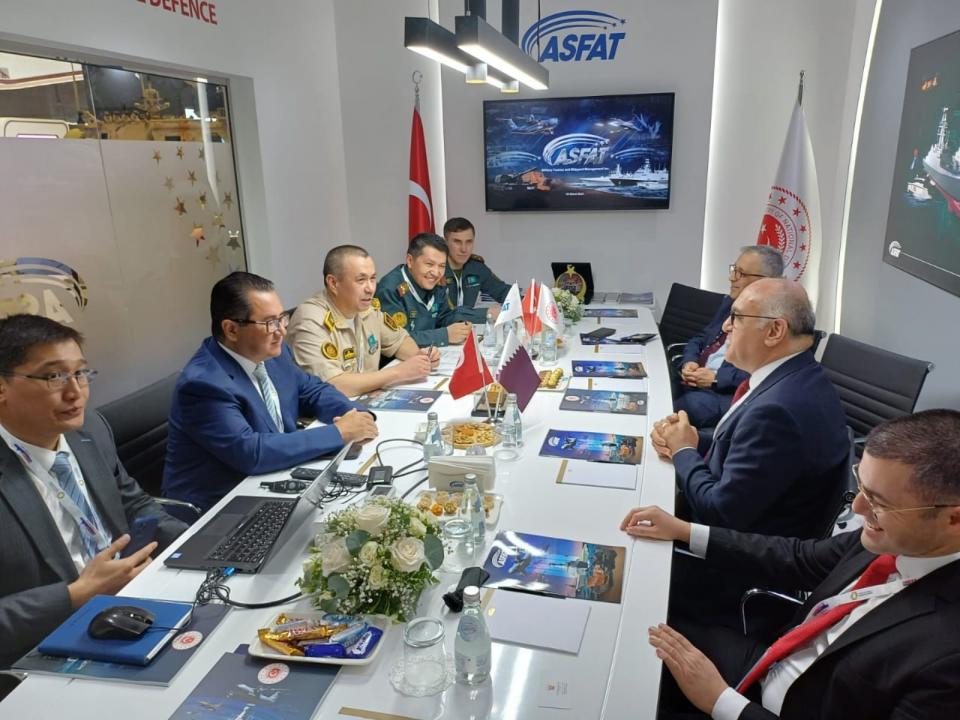 Kazakh militarymen attended the international exhibition DIMDEX-2024 and the maritime conference in Qatar