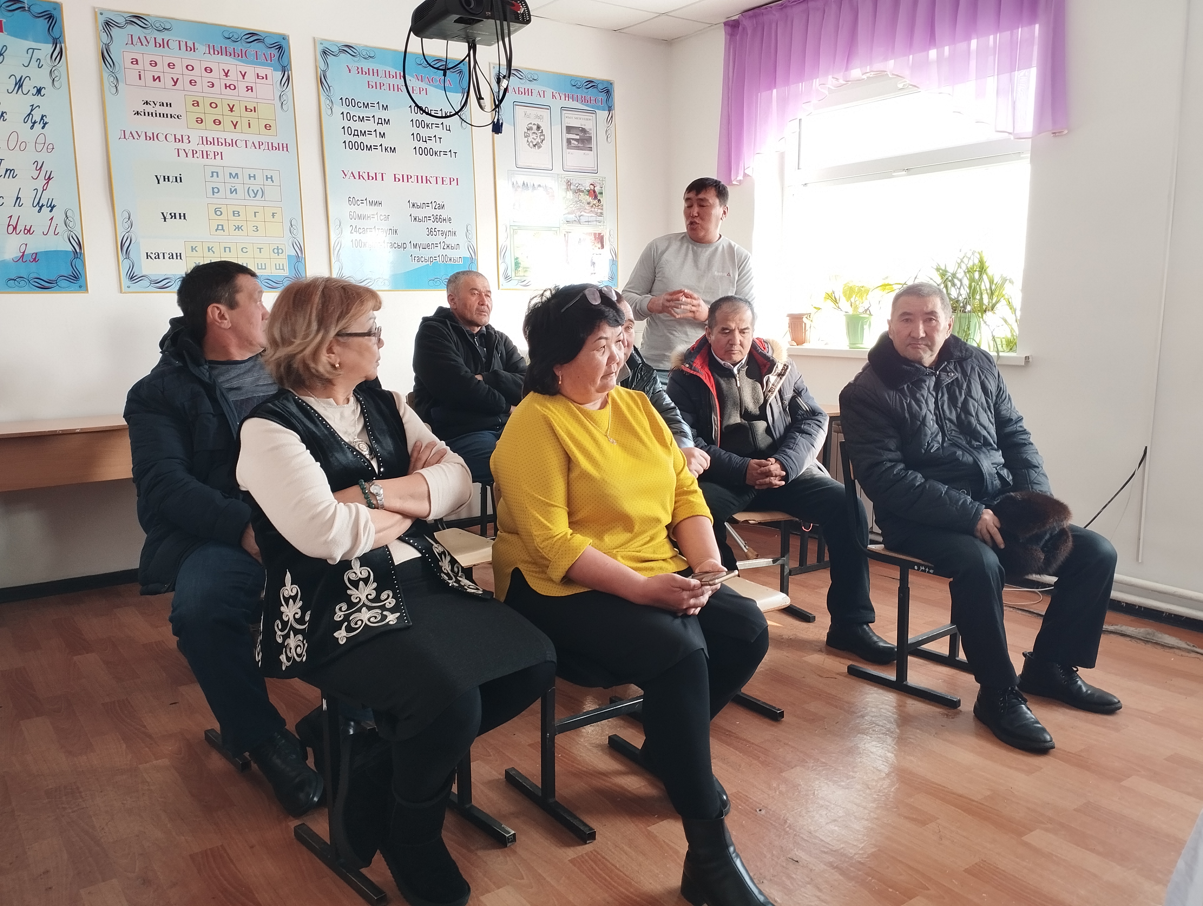 Сход граждан в селе Коркем