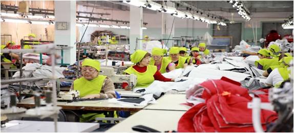 Modernization of the existing sewing workshop
