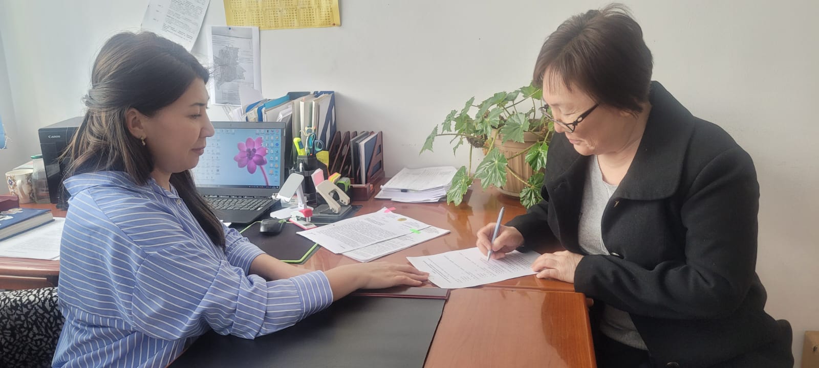 The office of the mayor of Talgar city conducts a survey of the city's population on the quality of legal education.