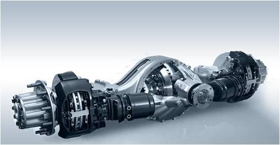 In-depth localization of the production of drive bridge beams