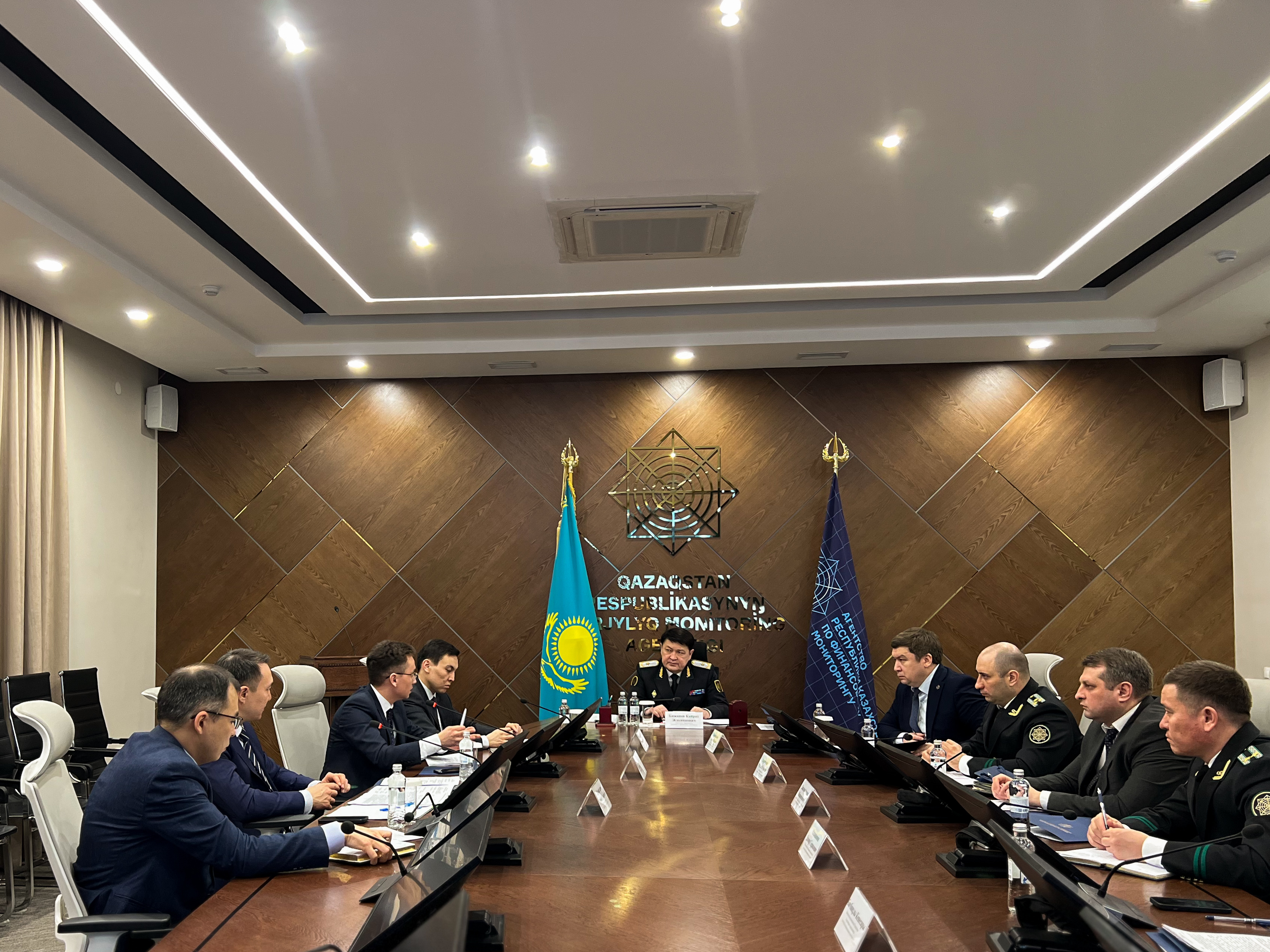 Минцифры провело встречу  с Агентством по финансовому мониторингу
