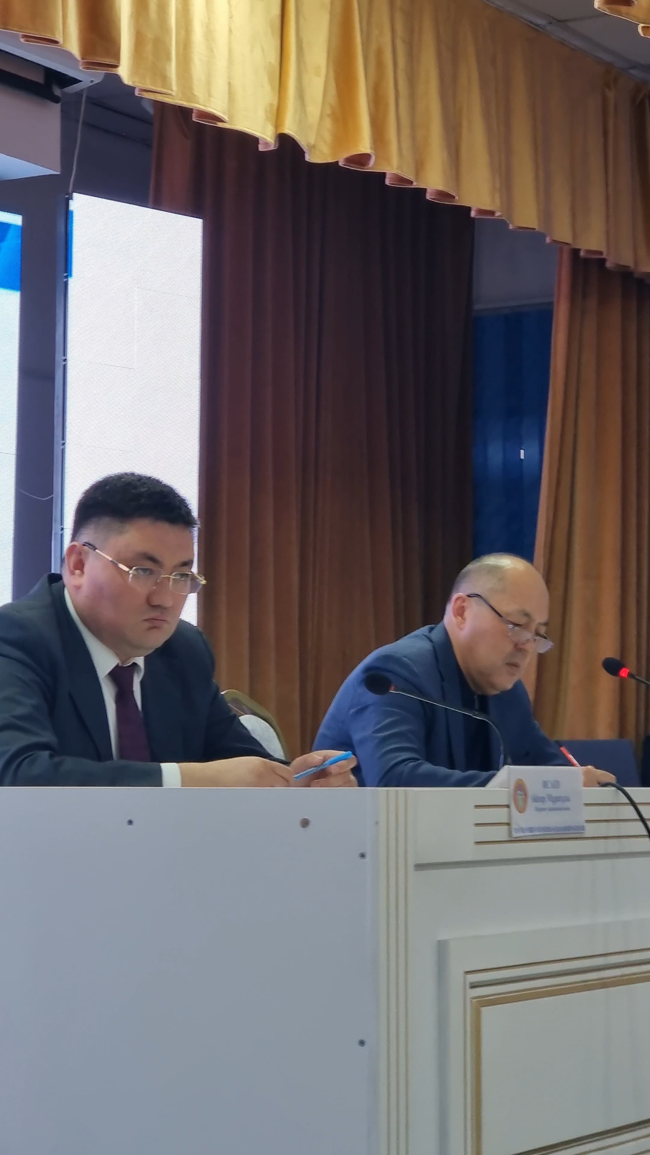 Встреча акима района с населением по городу Жаркент