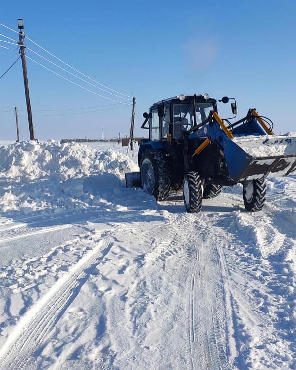 қардан тазалау жұмыстары жүргізілді