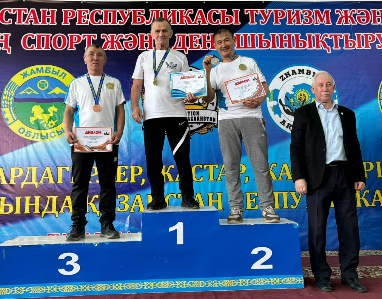 Қол күресінен Қазақстан Республикасының чемпионатынан жүлдемен оралды