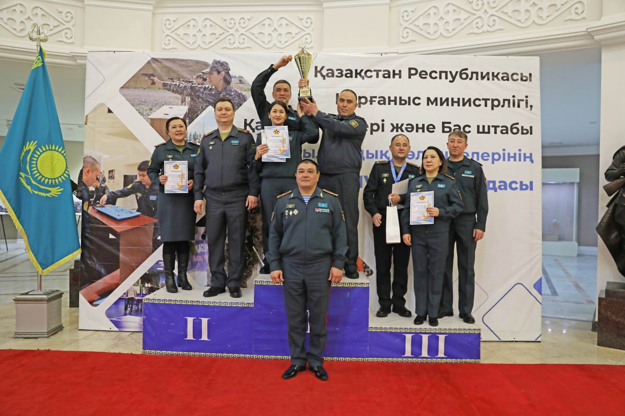 Астанада әскери қызметшілер арасында үздік шахматшылар анықталды
