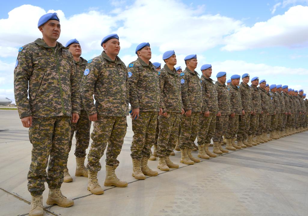 Казахстанские миротворцы прибыли на Голанские высоты