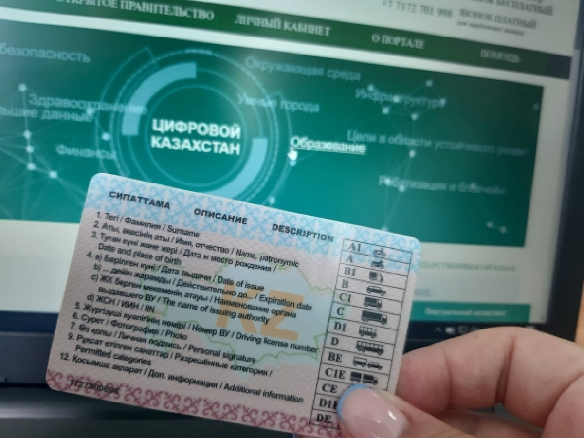 Жүргізуші куәлігін алуға отінім