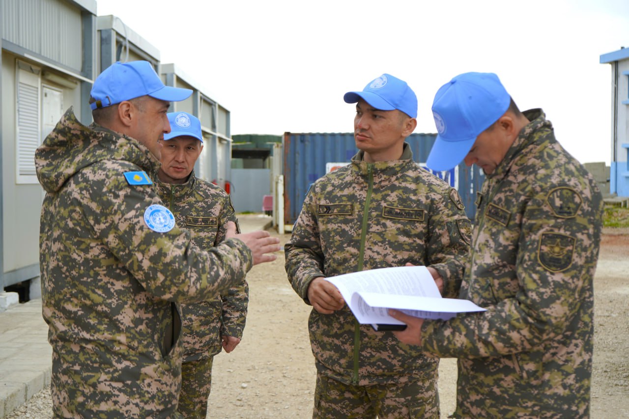 На Голанских высотах казахстанские миротворцы приступили к повседневной деятельности