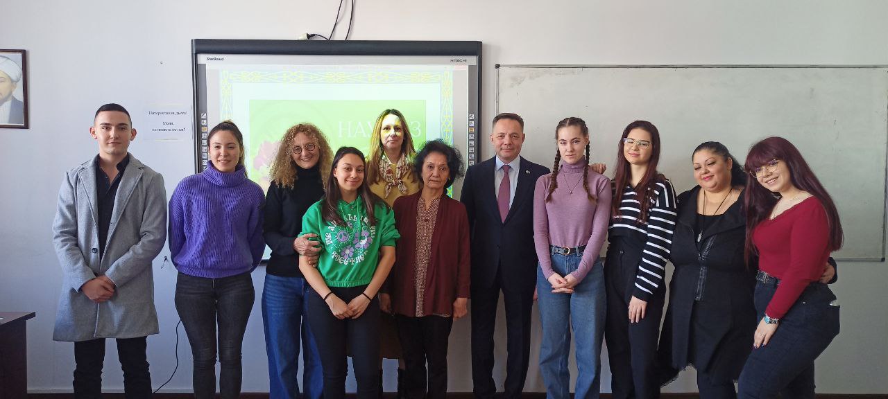 On the eve of Nauryz Ambassador of Kazakhstan visited Kazakh centres in Bulgaria