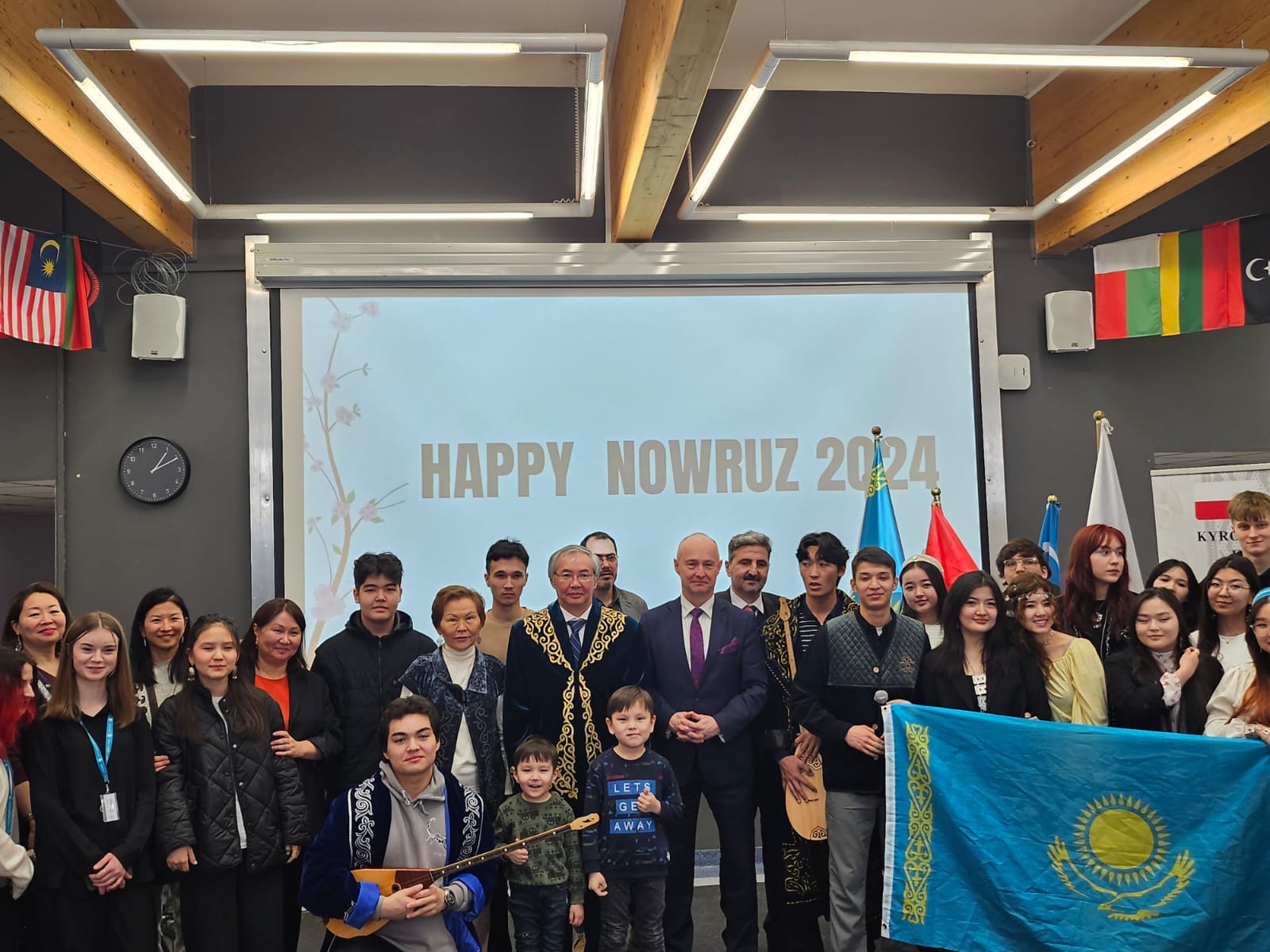 Nauryz was celebrated in Warsaw