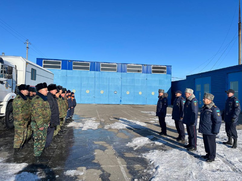 В Костанайской области проводятся противопаводковые работы