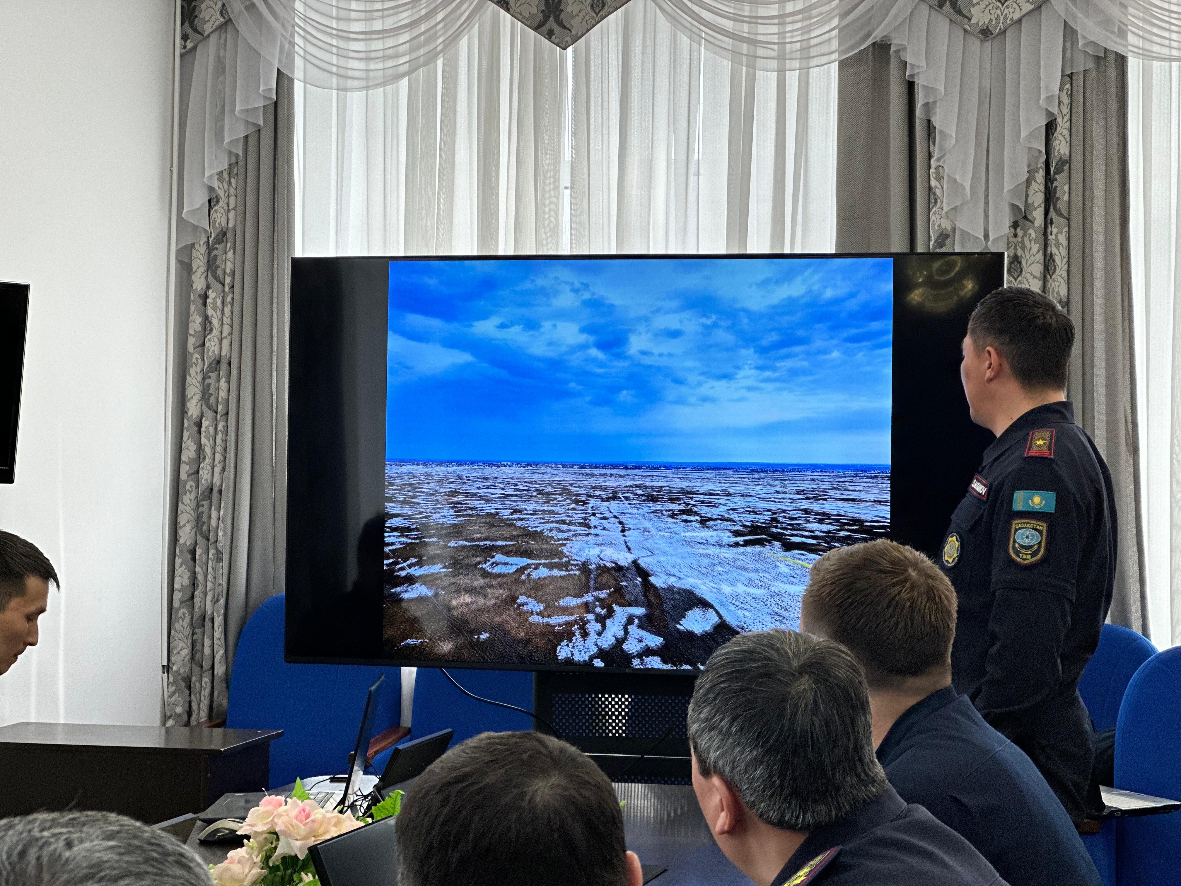 Ақтөбе облысындағы су тасқыны жағдайы