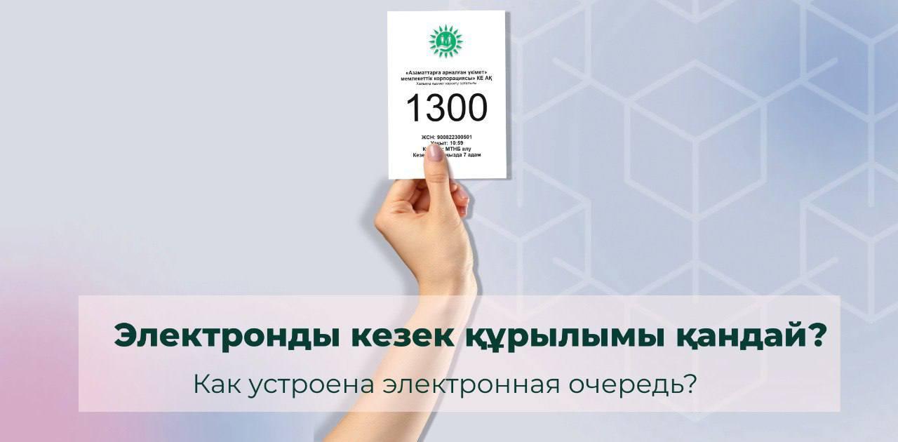 Электронды кезек құрылымы қандай?