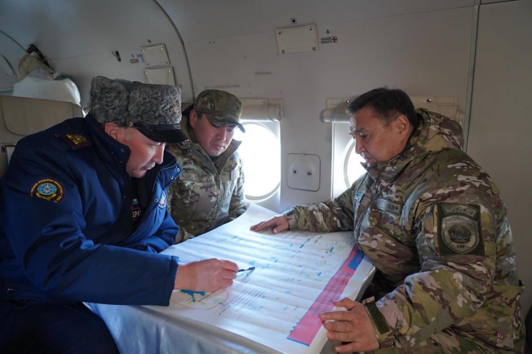 Су тасқынының өтуі Төтенше жағдайлар министрінің бақылауында