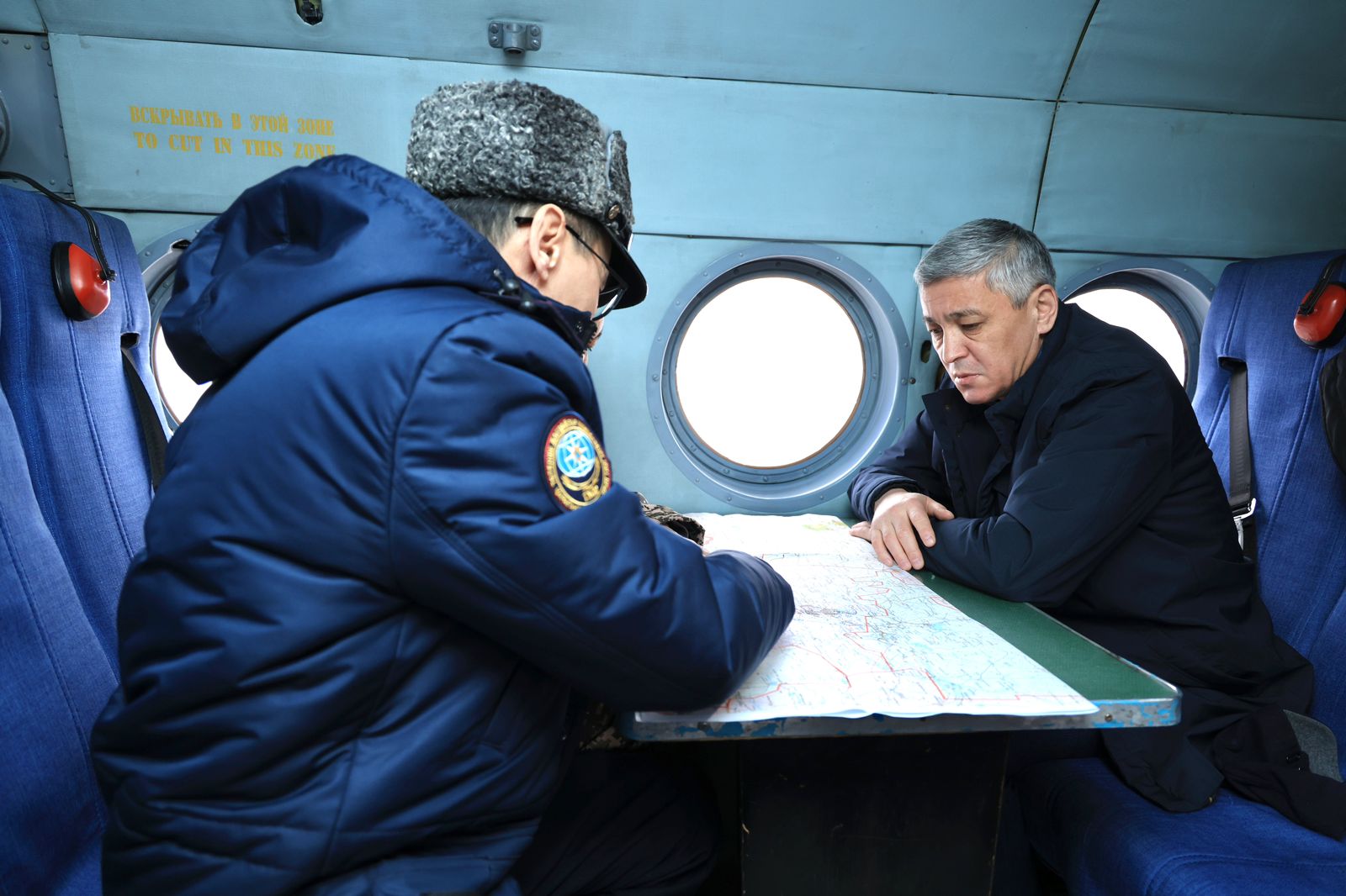 Ермаганбет Булекпаев облетел паводкоопасные районы Карагандинской области