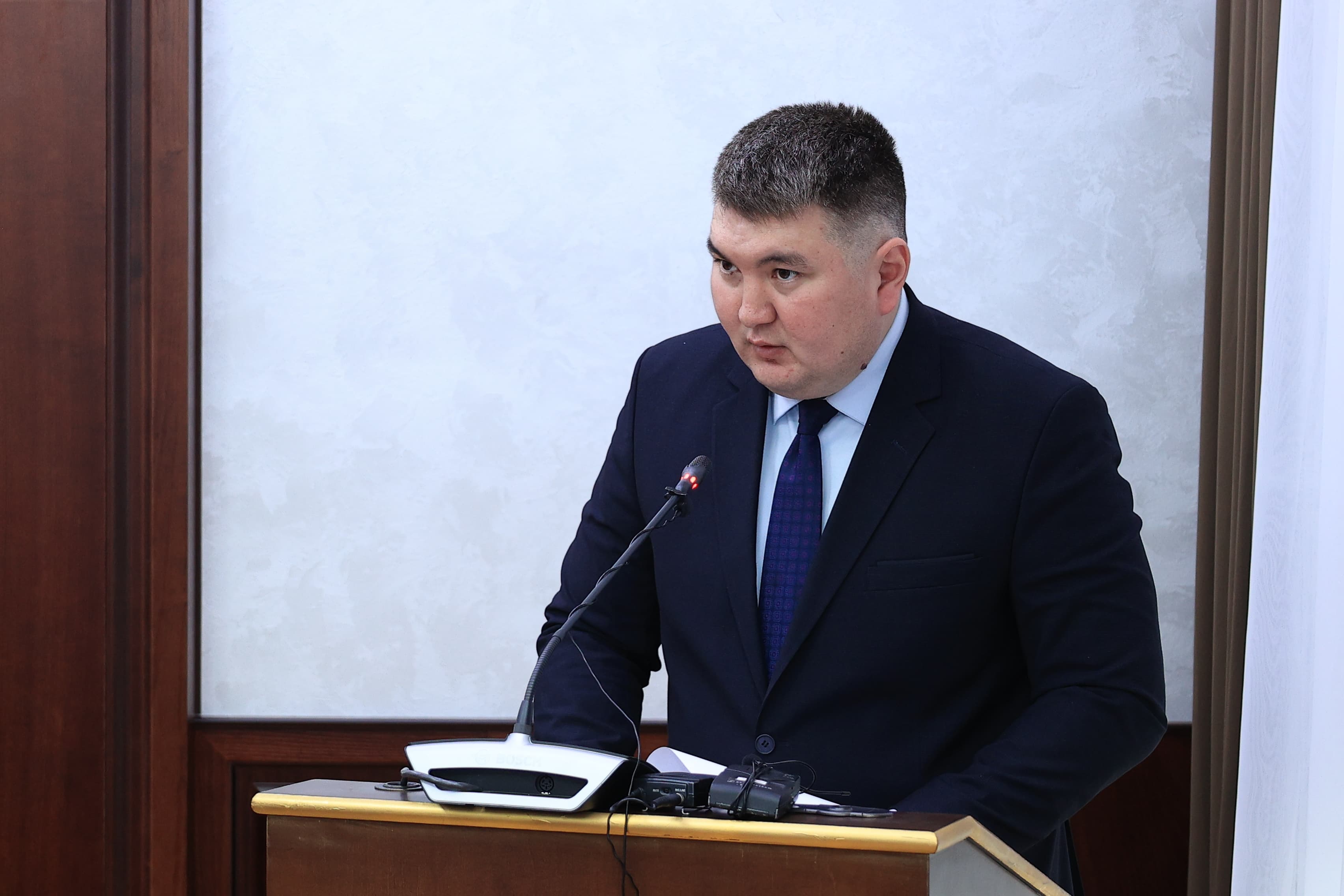 Руководитель Управления Бекмухамедов И.Е. выступил на заседании акимата по вопросу «Подготовка к весенне-полевым работам в 2024 году».