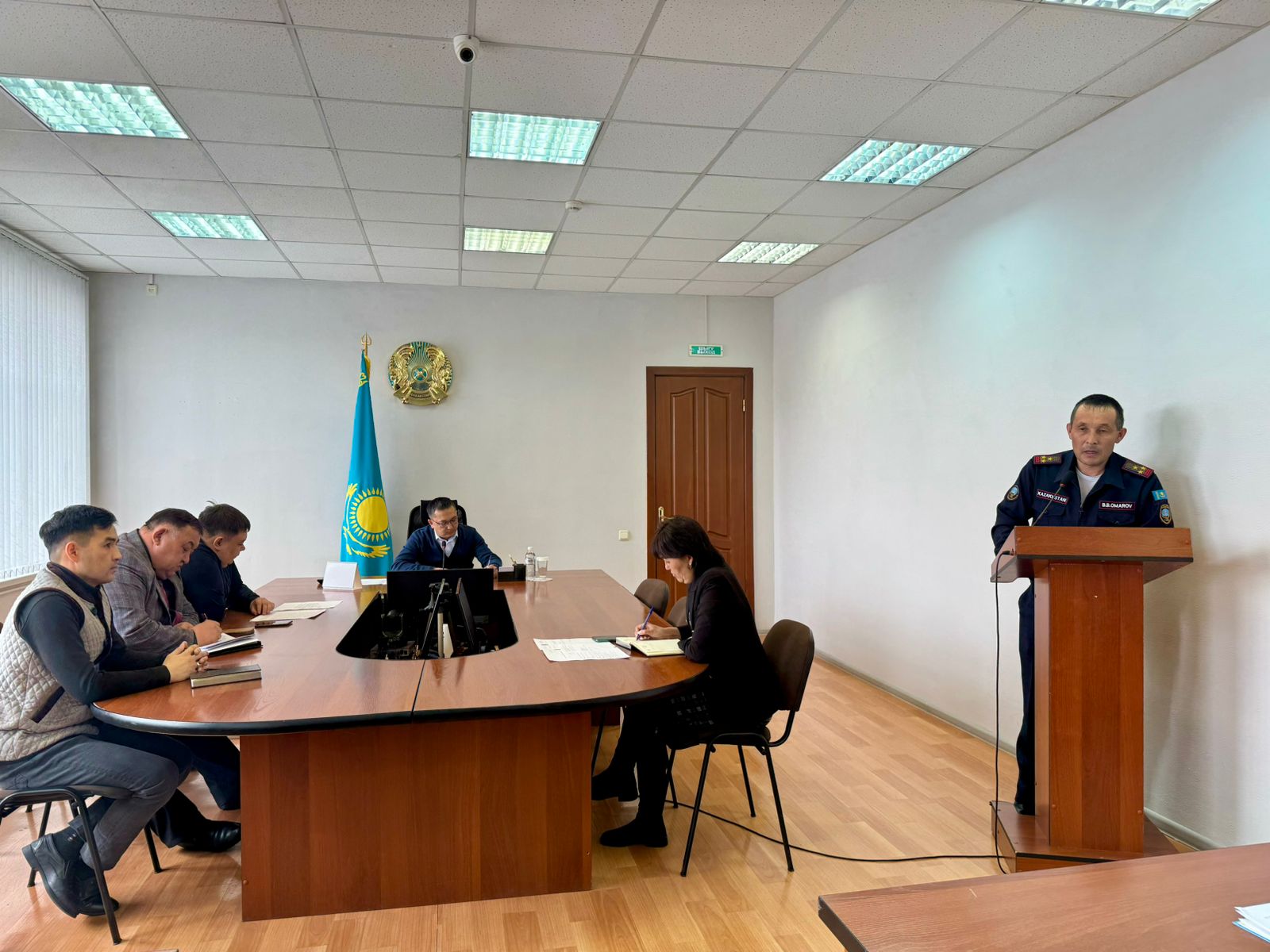 Заседание оперативного районного штаба по противопаводковым мероприятиям