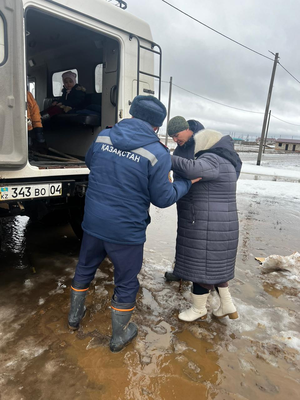 Ақтөбе облысындағы су тасқыны жағдайы туралы ақпарат