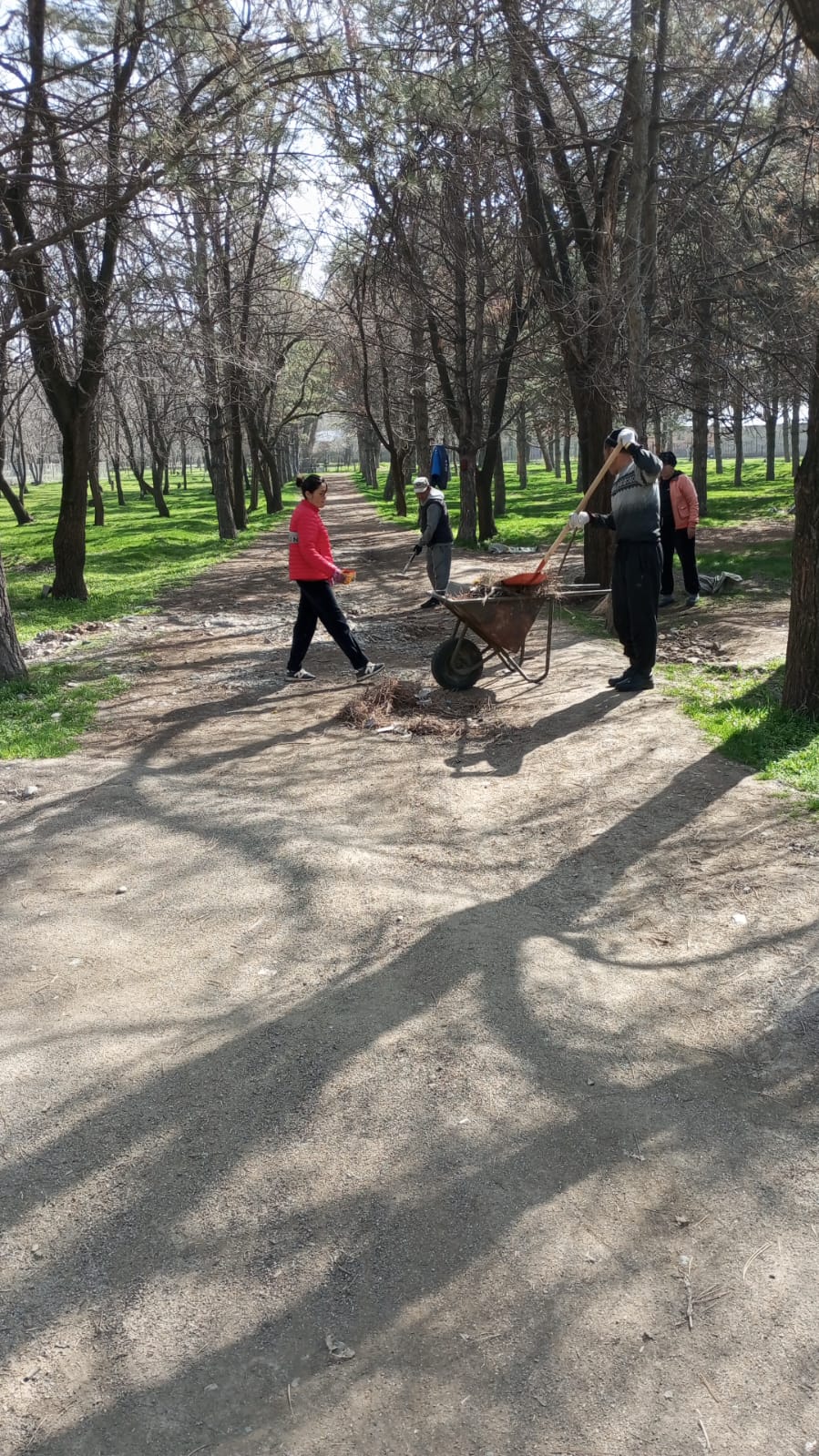 Весенние работы по благоустройству