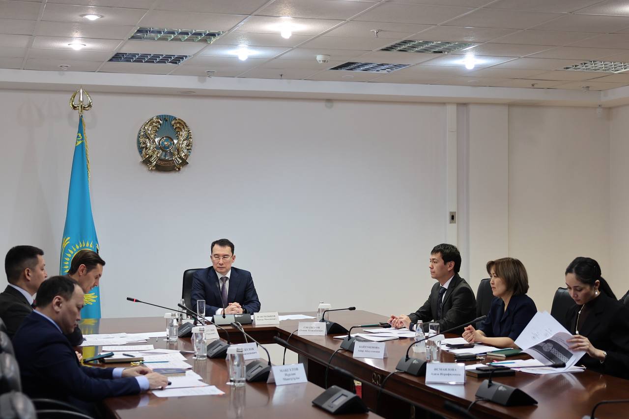 Состоялось очередное заседание Общественного совета МНЭ РК