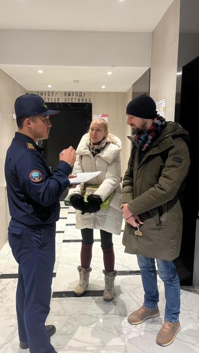 ТЖМ ақпараттандырады: құтқарушылар алматылықтармен қауіпсіздік туралы ақпараттандыру жұмыстарын  жалғастыруда