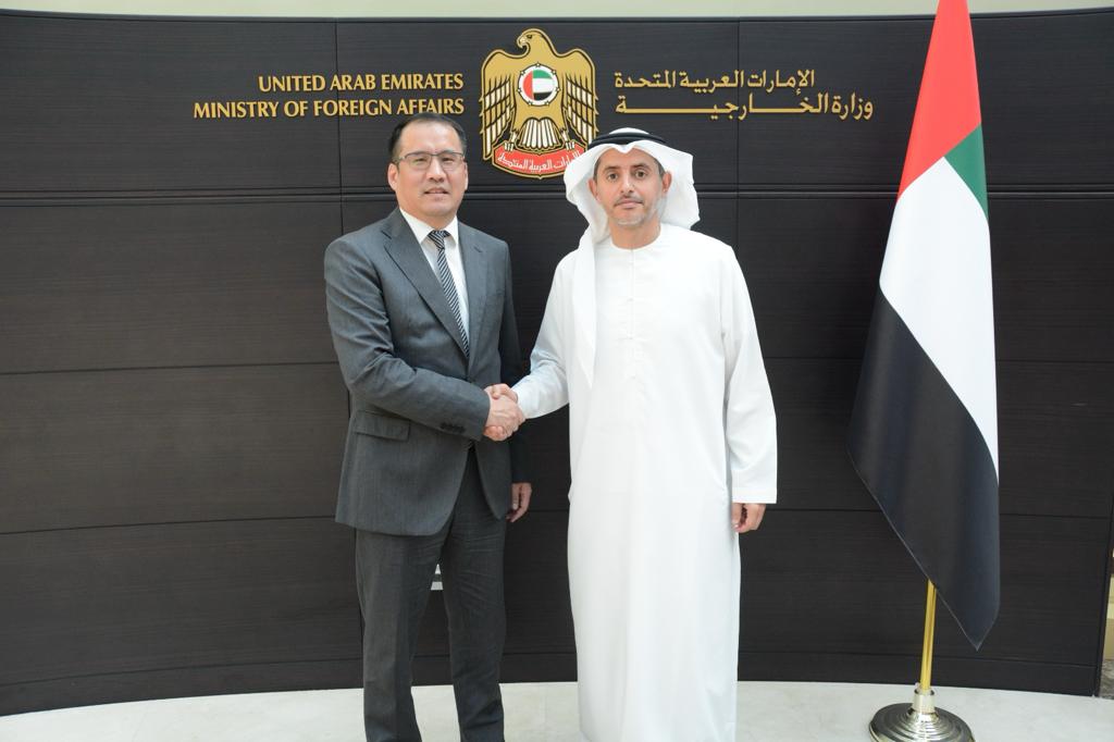 Consul General of Kazakhstan in Dubai and Northern Emirates presented his Consular Patent