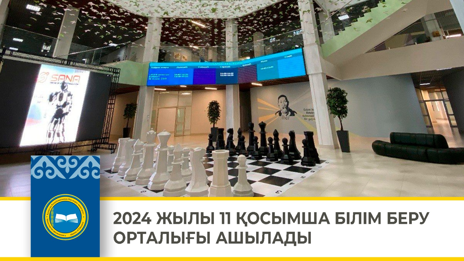 2024 ЖЫЛЫ 11 ҚОСЫМША БІЛІМ БЕРУ ОРТАЛЫҒЫ АШЫЛАДЫ