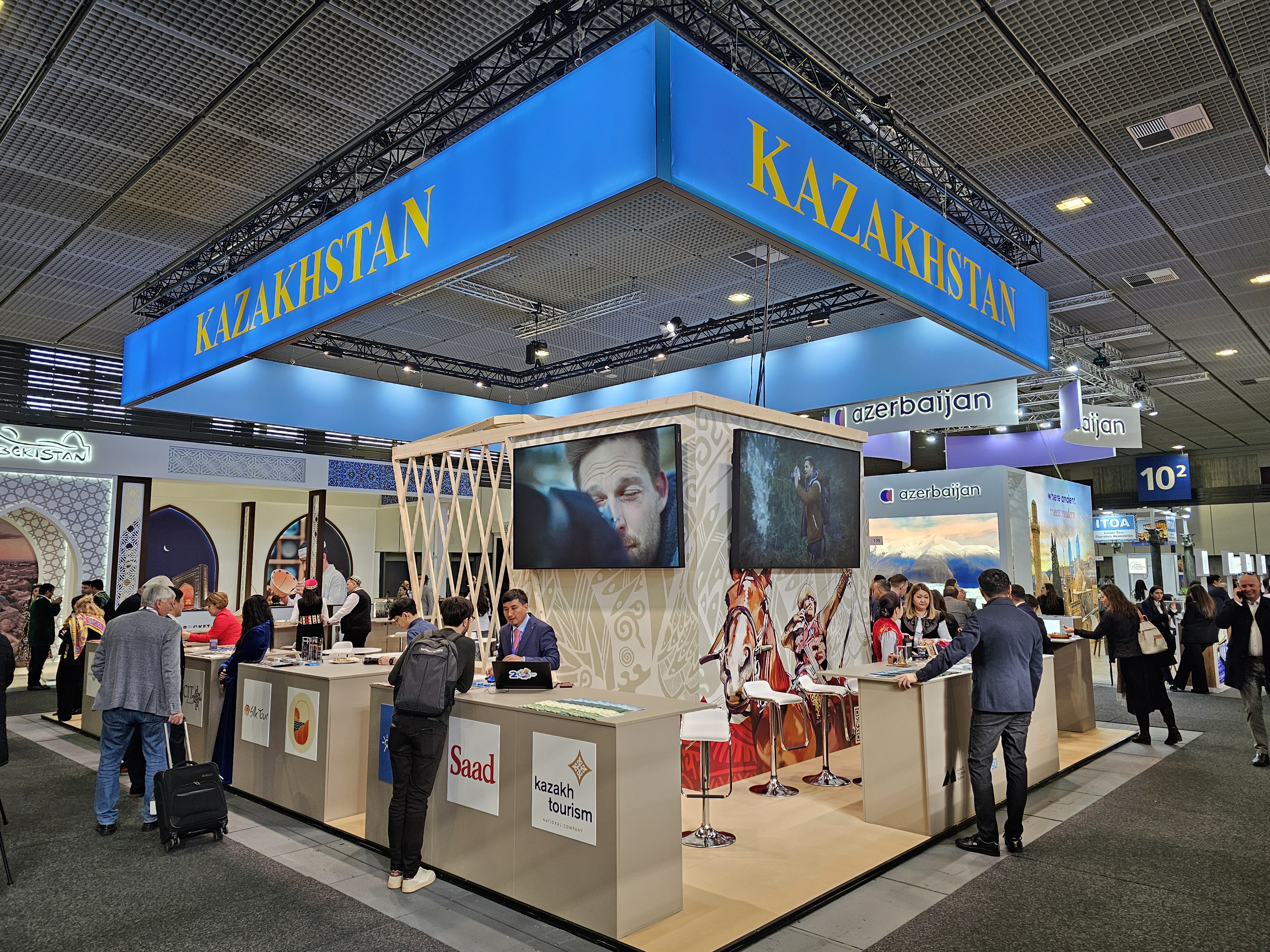 Kazakhstan impressed with its tourism potential  at the international travel trade show in the German capital