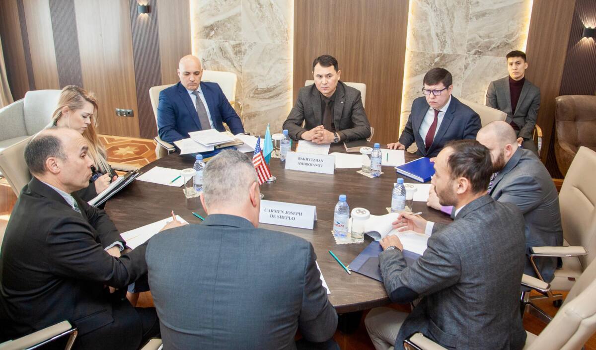 ІІМ АҚШ Елшілігінің өкілдерімен есірткіге қарсы саладағы ынтымақтастықты талқылады