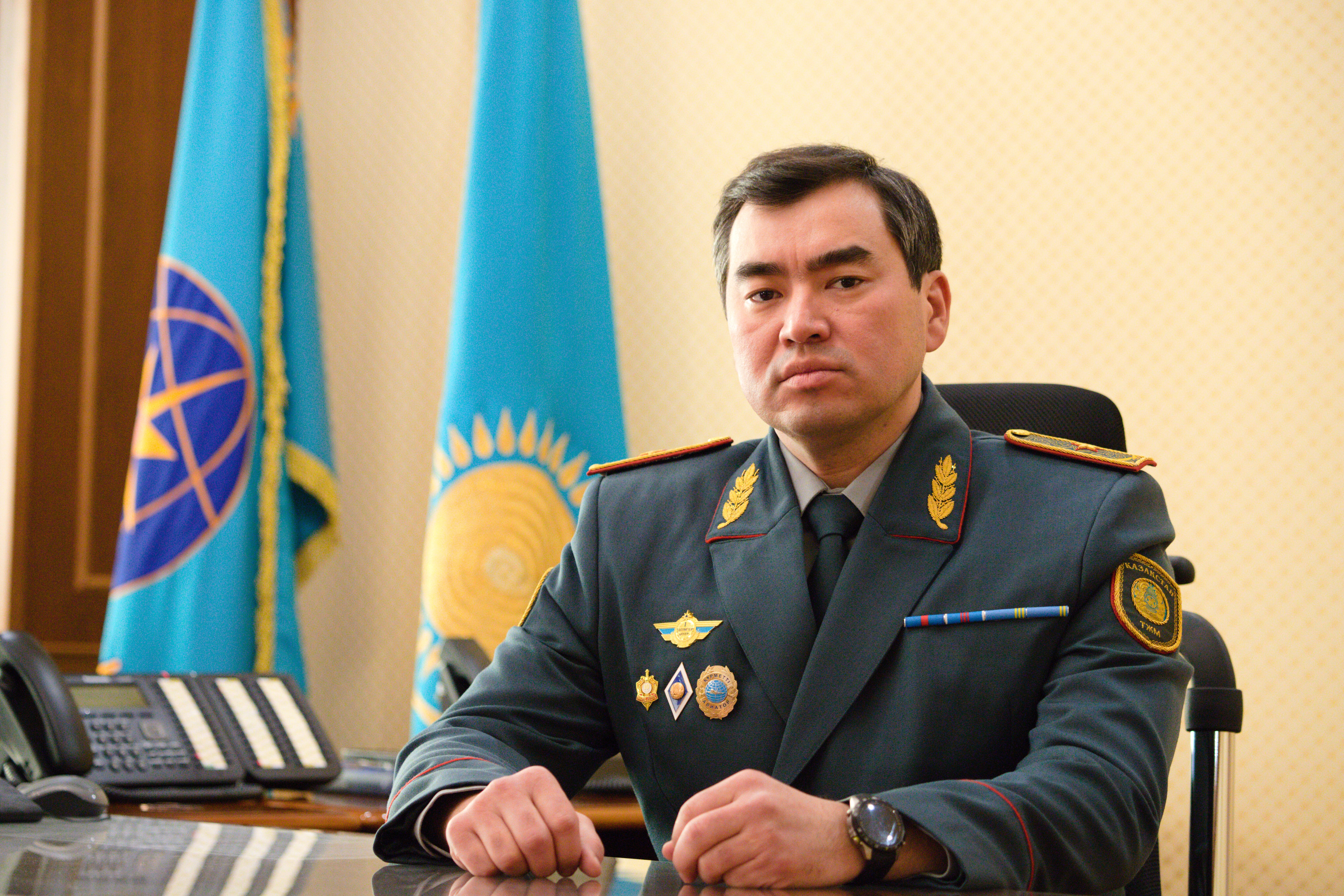 Поздравление Министра по ЧС с Наурыз мейрамы
