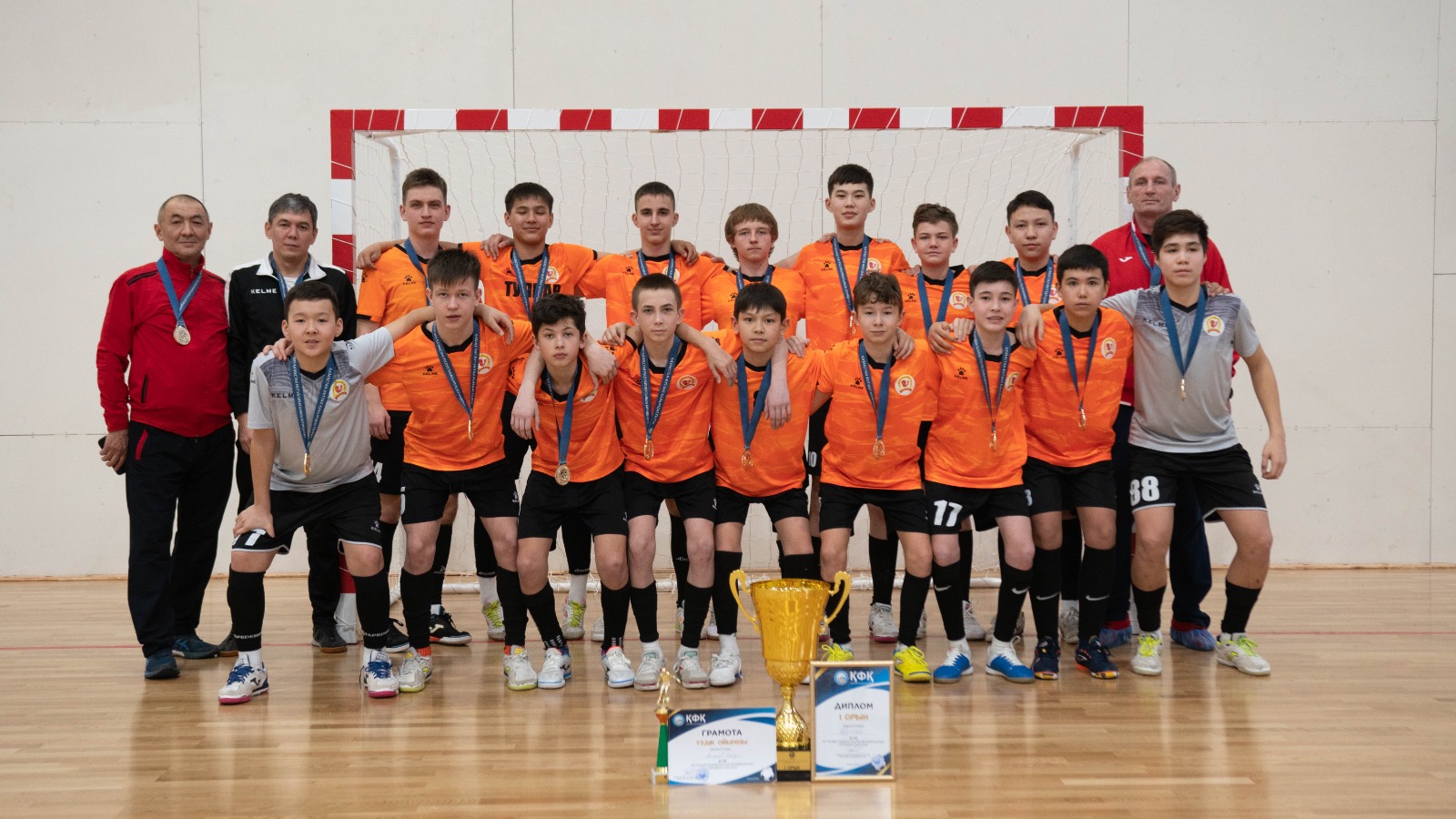 Карагандинская команда стала чемпионом Казахстана по футзалу