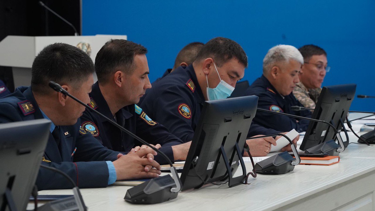 В Алматинской области проведено плановое заседание областной комиссии по предупреждению и ликвидации чрезвычайных ситуаций