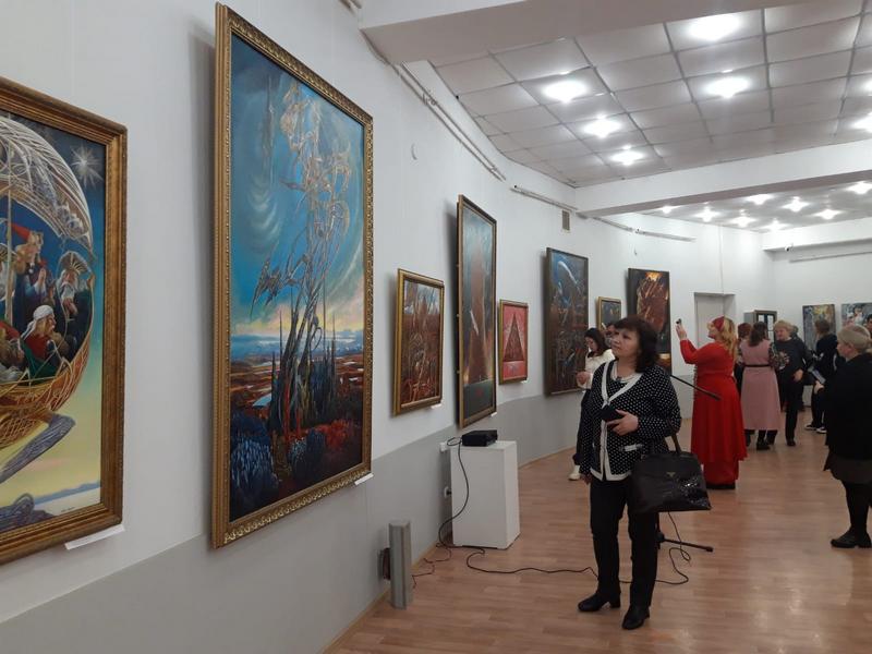 Гимн красоте и жизни: «Атлантида» Айбека Бегалина в Карагандинском музее изо