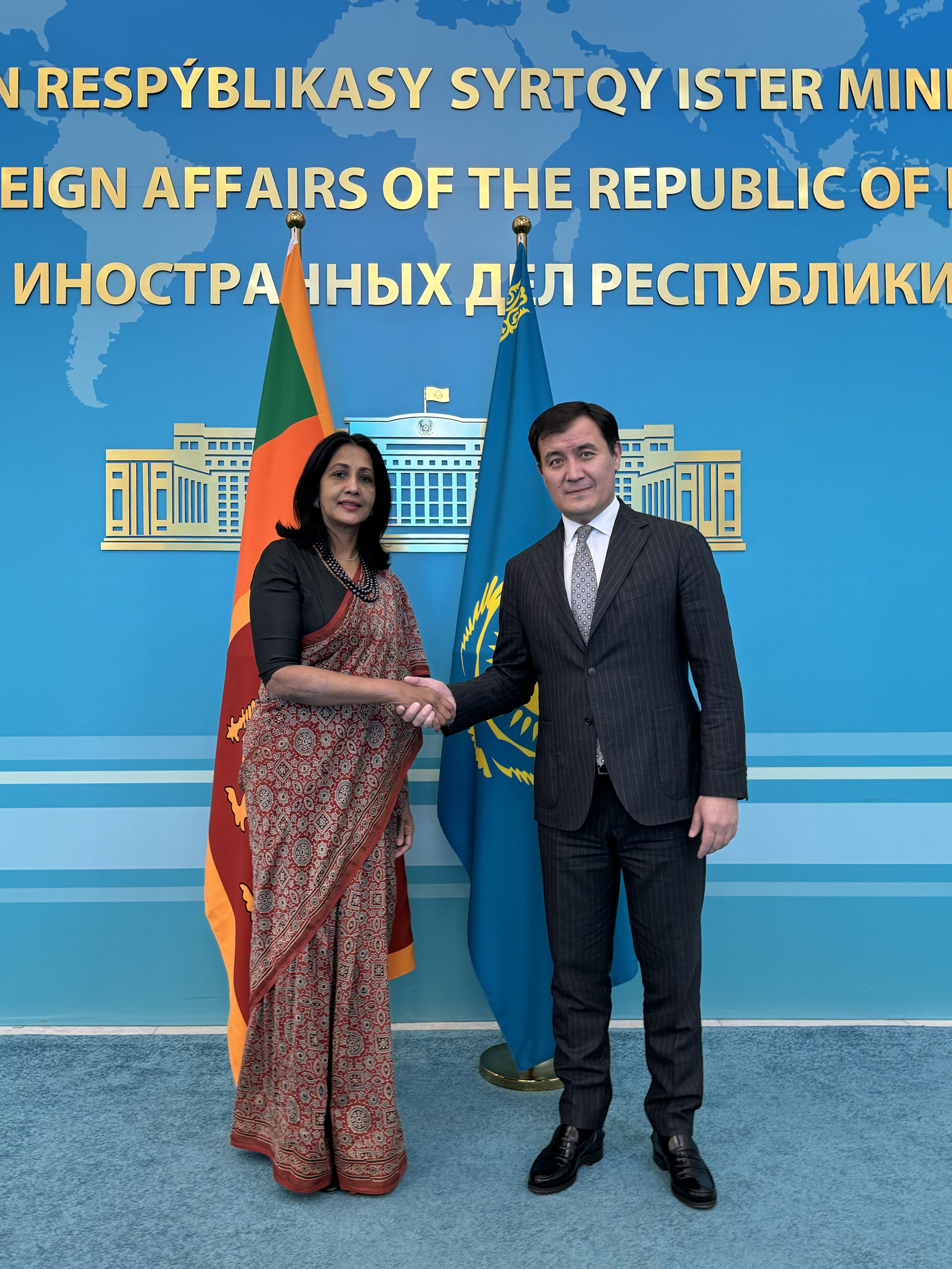 Kazakhstan and Sri Lanka Intend to Strengthen Bilateral Cooperation