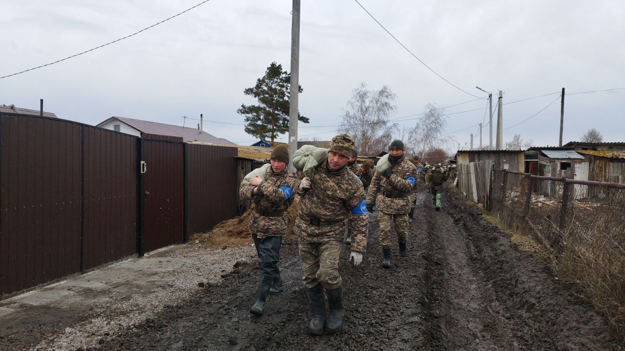 Информация о паводковой ситуации в Северно-Казахстанской области на 19.30 часов