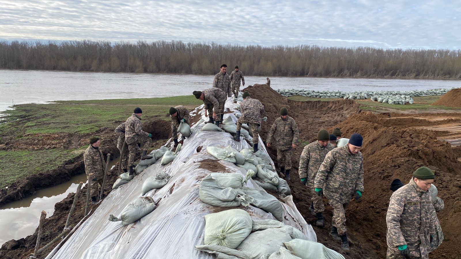 Информация о паводковой ситуации в Западно-Казахстанской области