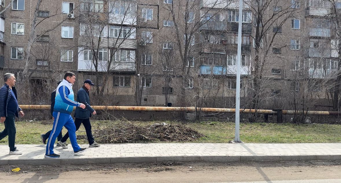 Ермаганбет Булекпаев призвал предпринимателей содержать в чистоте свои территории