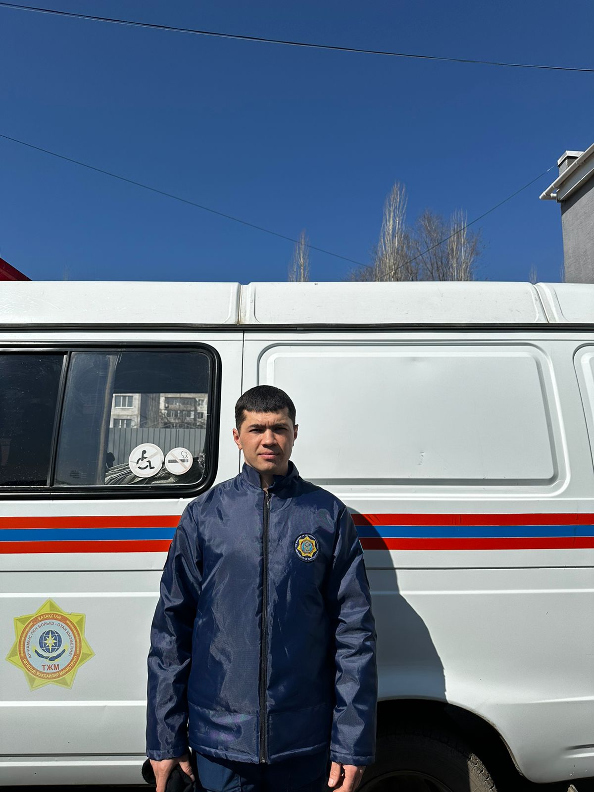 Спасатель Актюбинского оперативно-спасательного отряда-Вадим