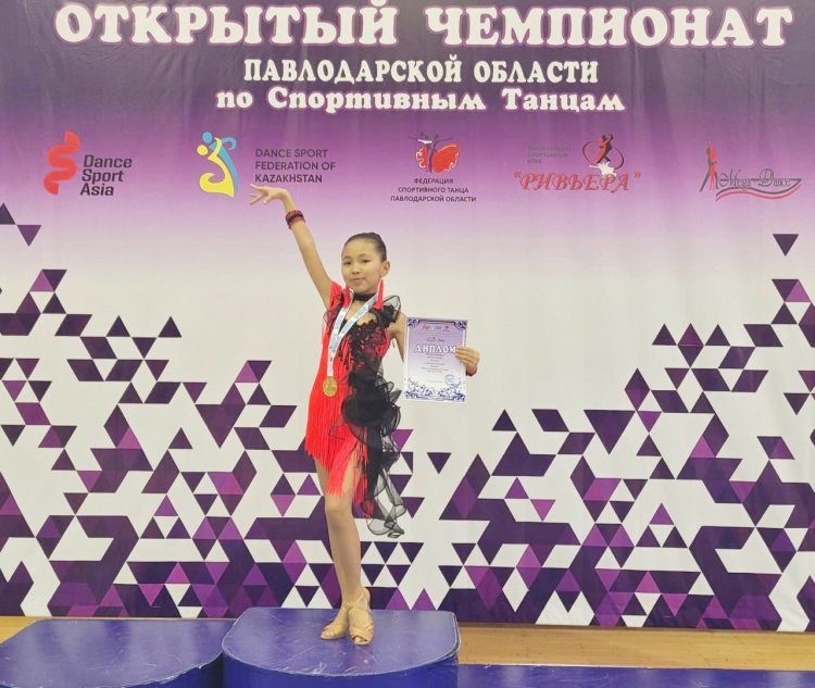 Победитель областного турнира по спортивным танцам