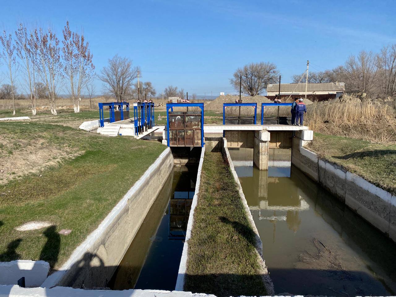 Филиал «Казводхоза» по области Жетісу проводит в этом году очистку 173,1 км каналов, ремонт 54 гидротехнических сооружений и 10 гидропостов
