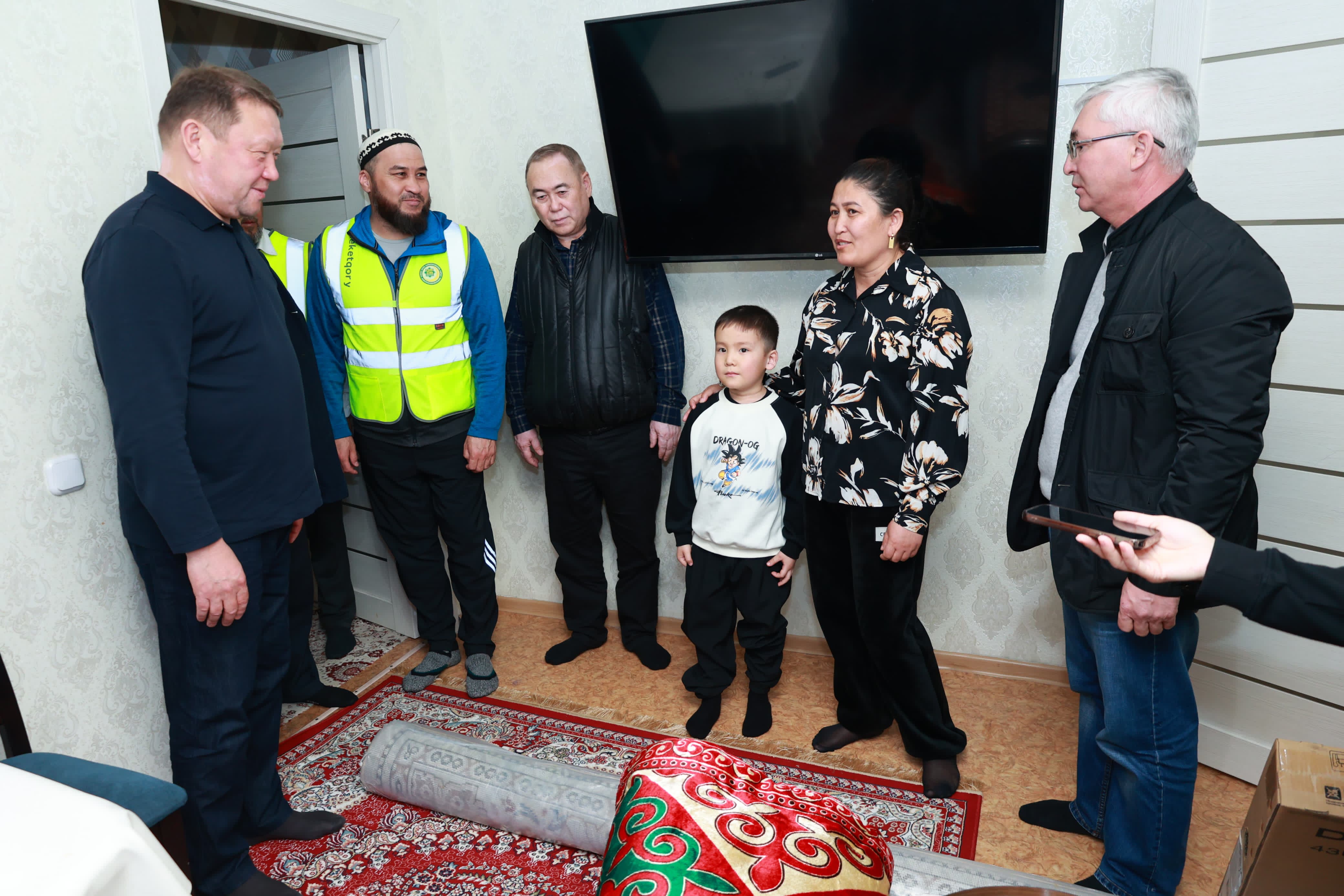 RESIDENTS OF KOSTANAY REGION, AFFECTED BY FLOOD, RECEIVED KEYS TO NEW APARTMENTS