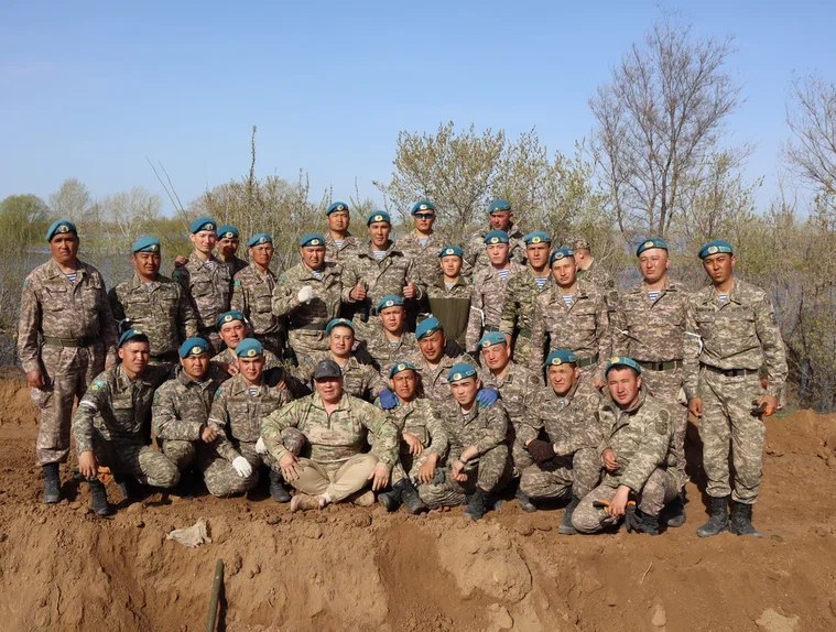 Ауған соғысының ардагері Батыс Қазақстан облысындағы десантшыларға барды