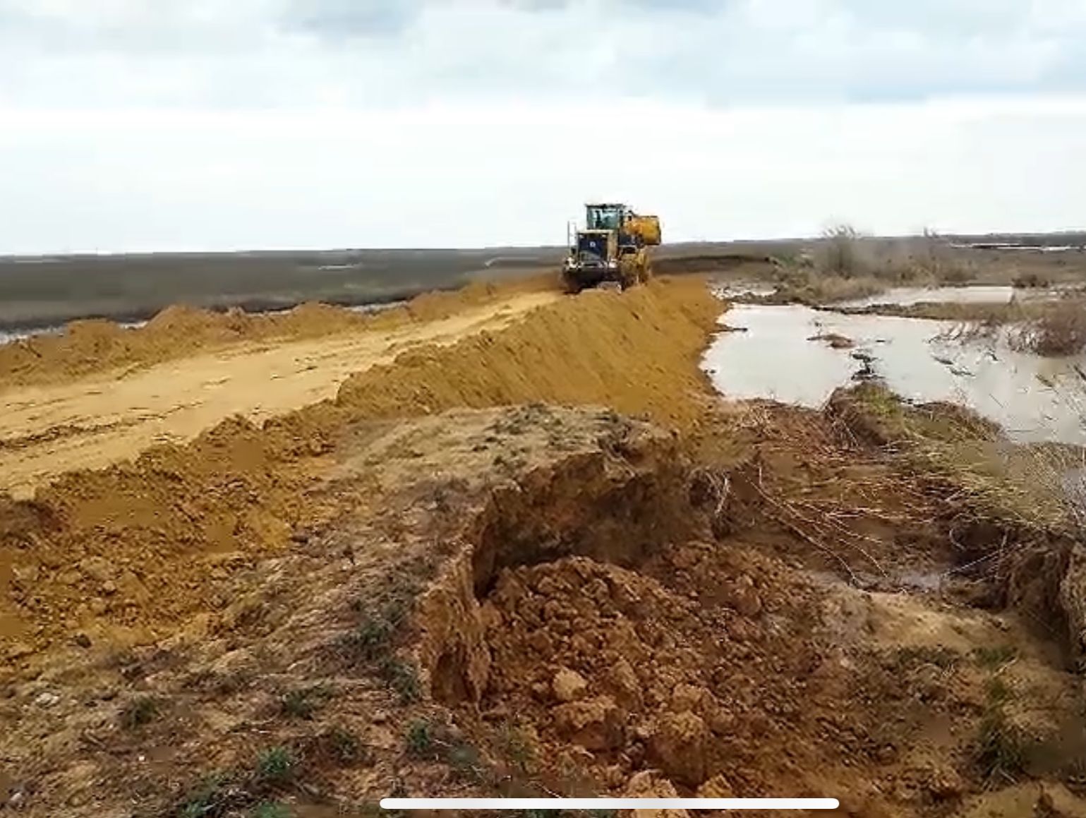 ROADS AND BRIDGES IN KOSTANAY REGION ARE RESTORED AFTER FLOOD