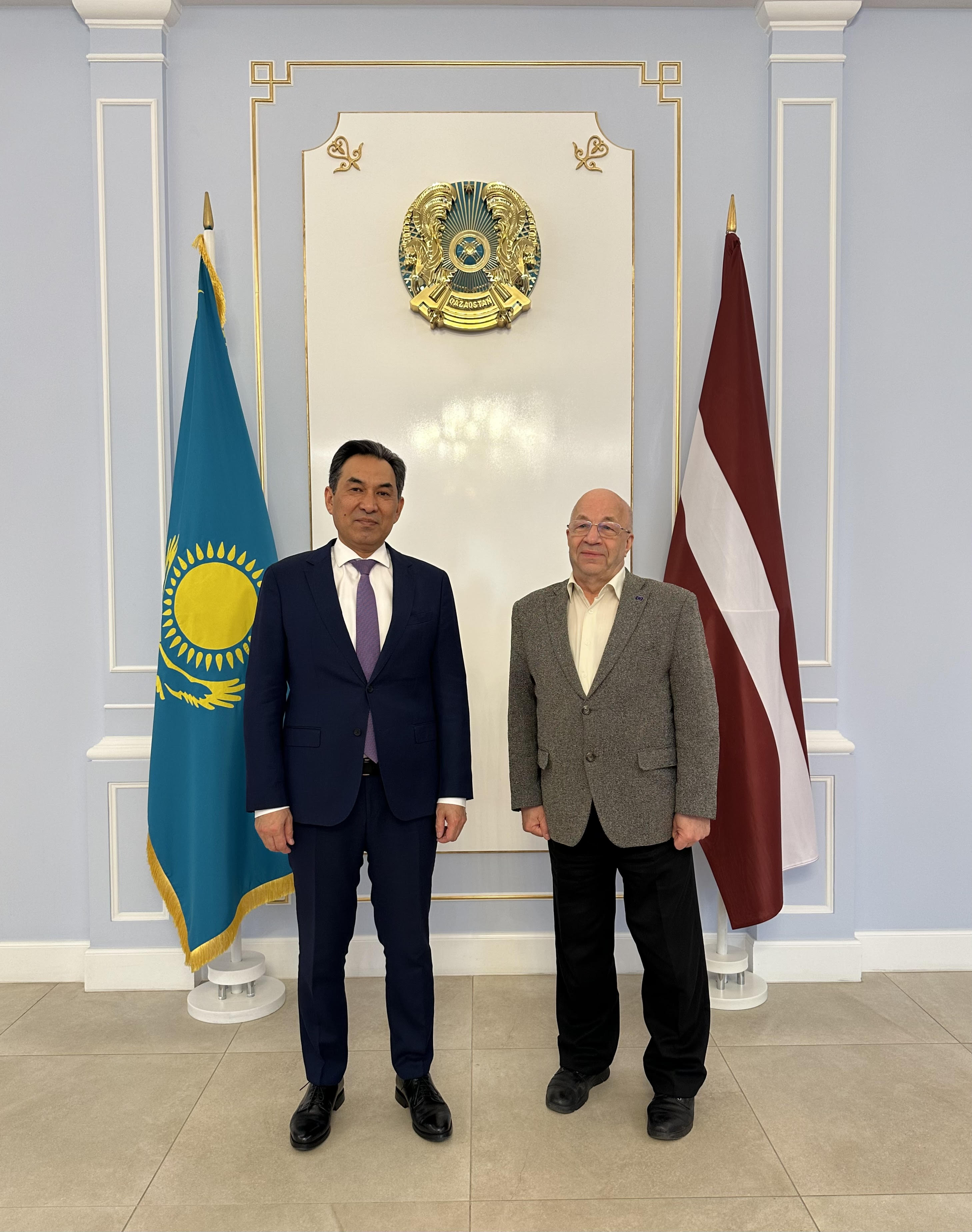 Kazakhstan and Latvia have confirmed their interest in strengthening trade relations