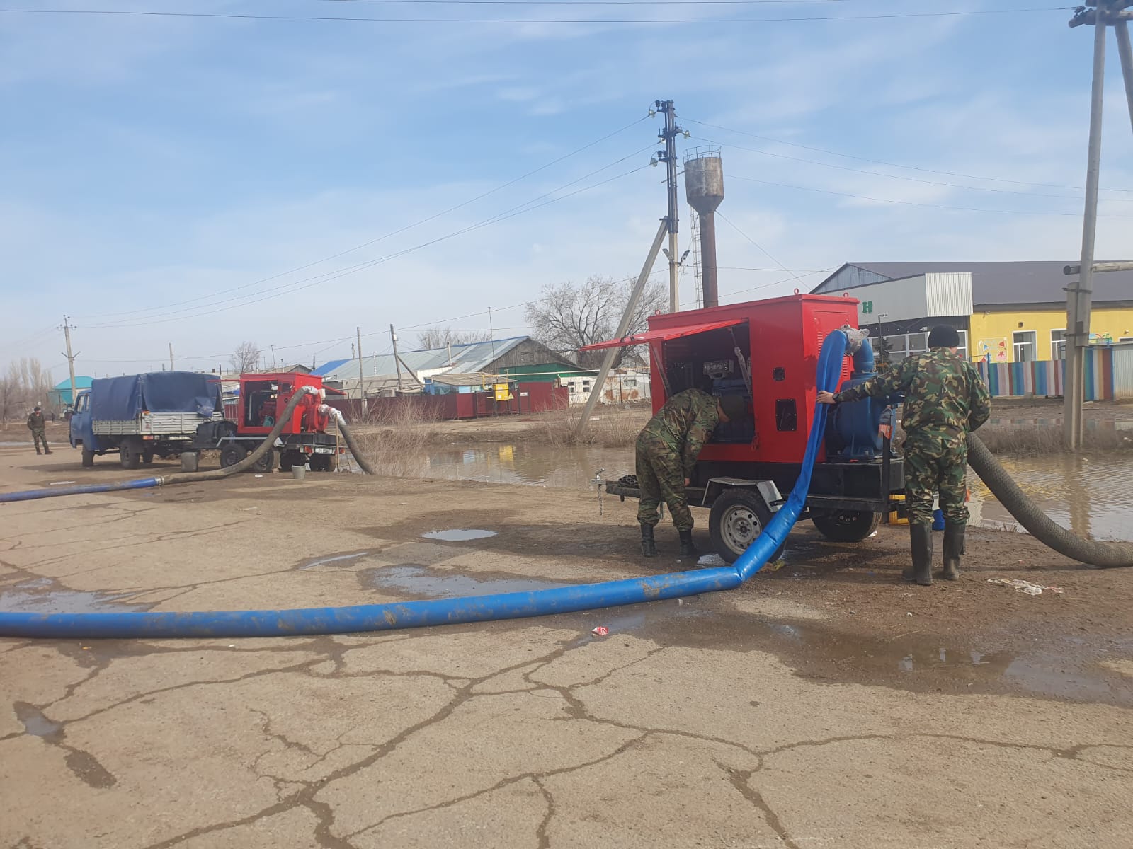 Су тасқыны жағдайы туралы ақпарат