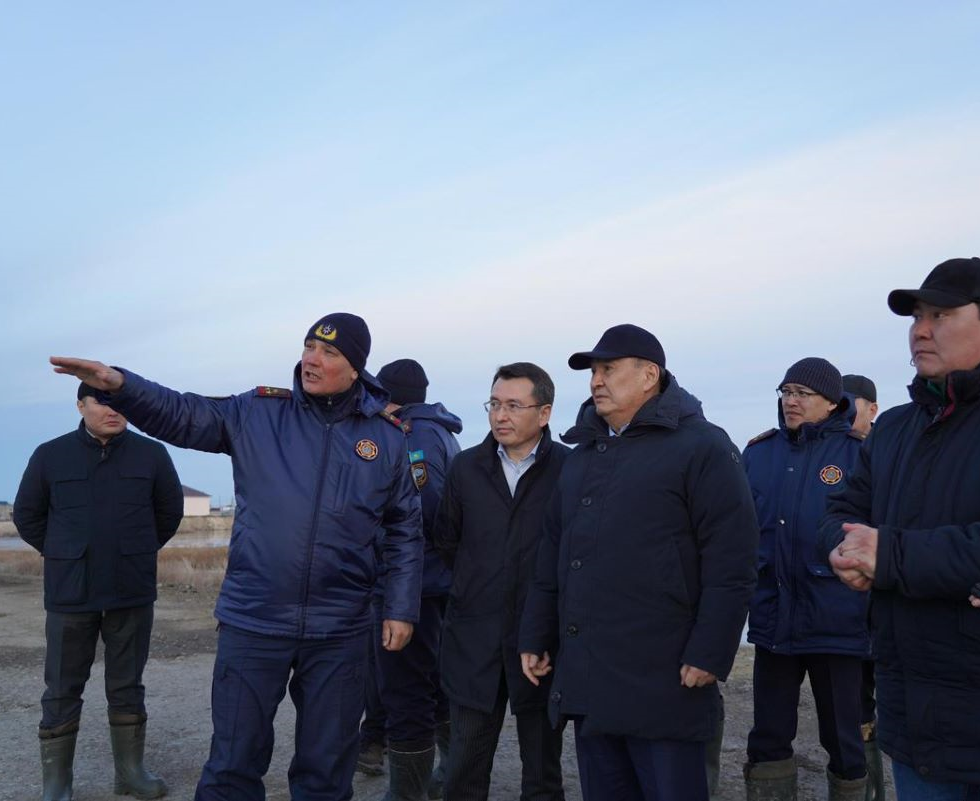 Marat Akhmetzhanov inspected flood-prone areas in Kosshy