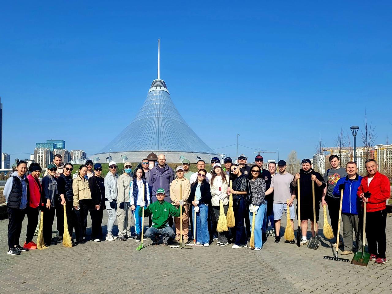 «Киелі мекен»: Астаналық спортшылар экологиялық акцияға қатысты