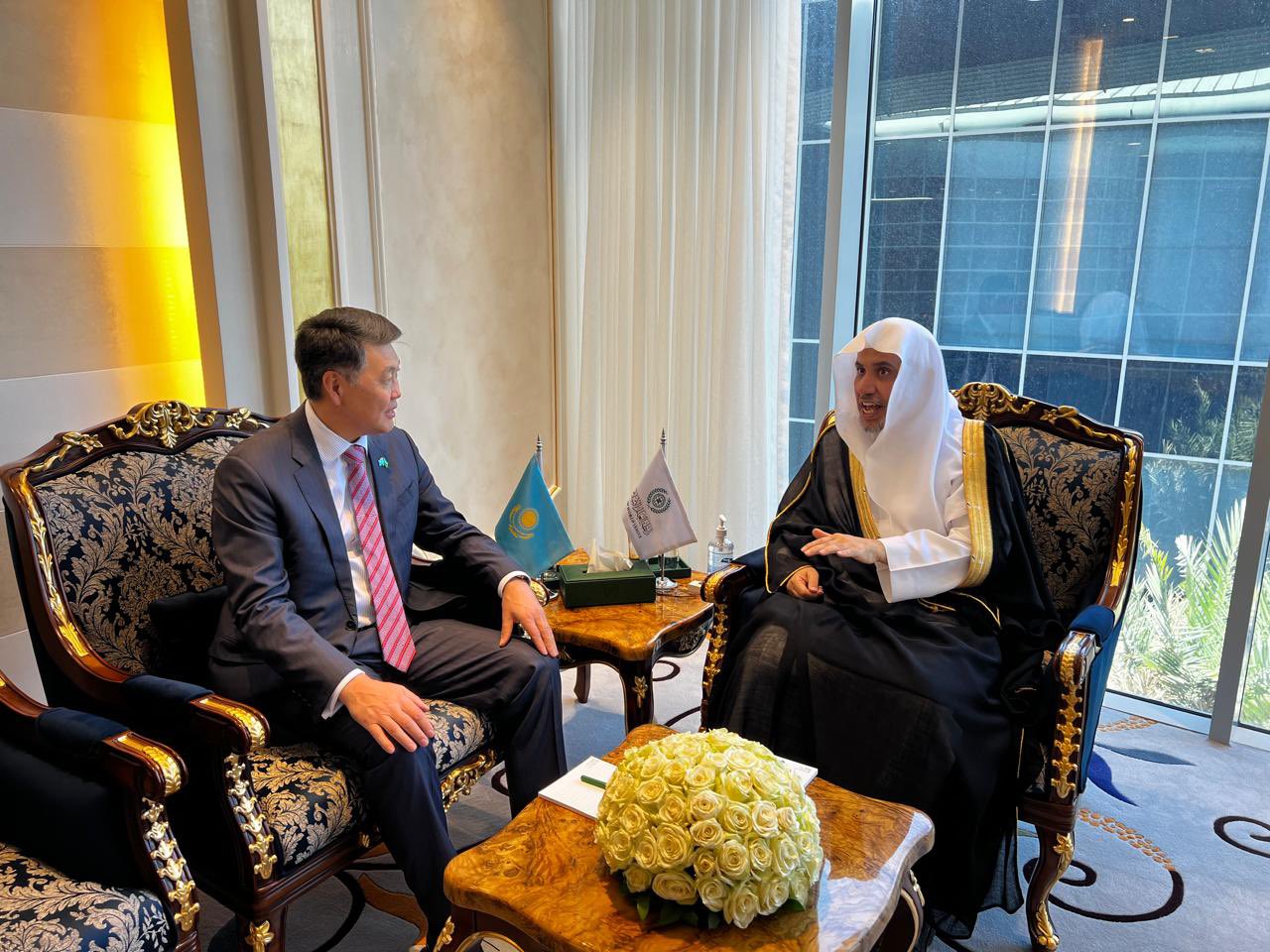 Secretary General of the Muslim World League (MWL) Noted the Leading Role of Kazakhstan in Strengthening a Dialogue Between Representatives of Various Religions