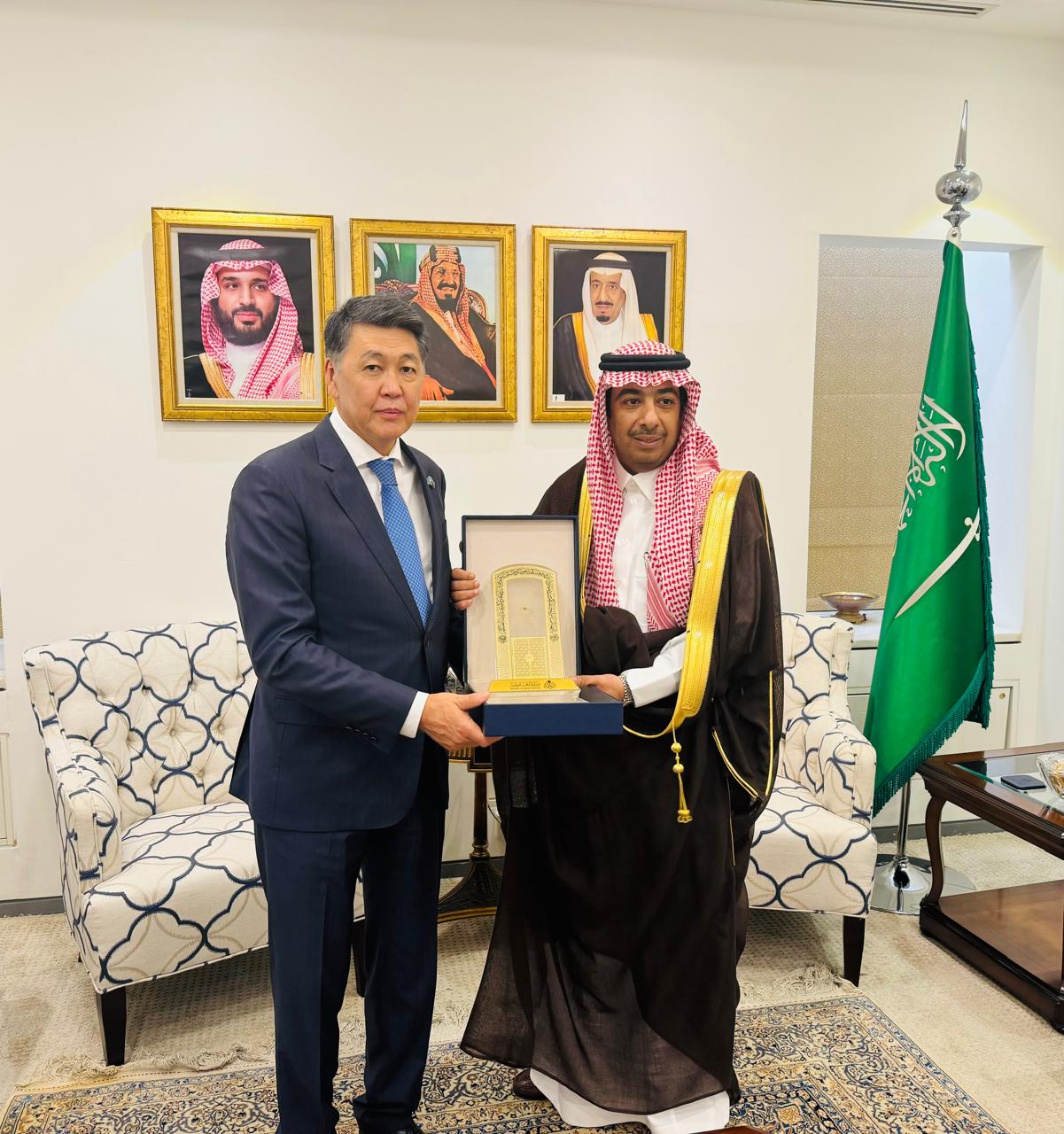 Ambassador B.Aryn, on the occasion of the completion of the diplomatic mission, met with the leadership of the Ministry of Foreign Affairs of Saudi Arabia
